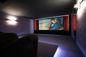 Home Cinema velour Spanndecke